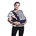 DHCY Porte-bébé ergonomie Écharpe Porte-bébé Nouveau-né d'allaitement Peut Porter Quatre Saisons universelles Respirant réglable sécurité, 3-36 Mois,Blue
