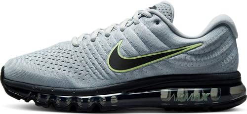 Nike Air Max 2017 (Gs), chłopięce buty do biegania, czarne, 36.5 EU, Wilk szary czarny czysty platynowy antracyt, 44 EU