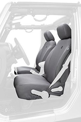Bestop 2928309 Charcoal Front Seat Covers for 2013-2018 Wrangler JK 2DR/4DR