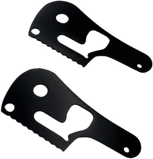 August EngineeringAluminum 6 Piece Set Replacement Stainless Steel Liner Scales Phosphorous Bronze Washer Omega Spring FRK for Benchmade Bugout 535 Axis Lock Knife not Included