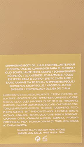 Private Blend Soleil Blanc By Tom Ford Shimmering Body Oil Rose Gold 100Ml #TOP2