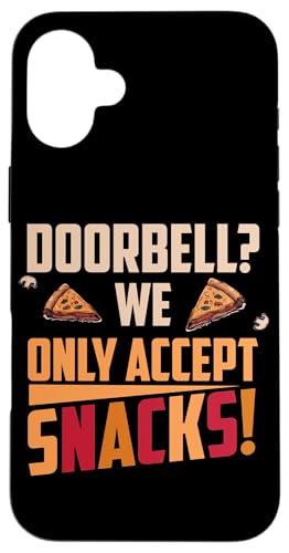 DOORBELL WE OLY ACCEPT SNACHKS �X�}�z�P�[�X iPhone 16 Plus �p