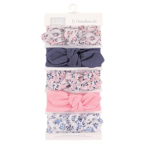 Image of Hudson Baby Cotton and Synthetic Headbands, Size 0-24 Months