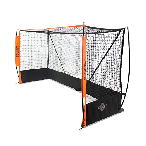 Bownet Youth Portable Outdoor Indoor Field Regulation Hockey Goal Net 4X8 Black #TOP4
