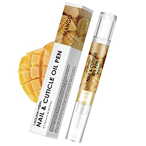 Lagunamoon Nagelhaut-Ölstift für die Nagelpflege, 5 ml Nagelölstift mit natürlichen Inhaltsstoffen, Orange