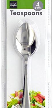 Metal Teaspoons Set - Pack of 40