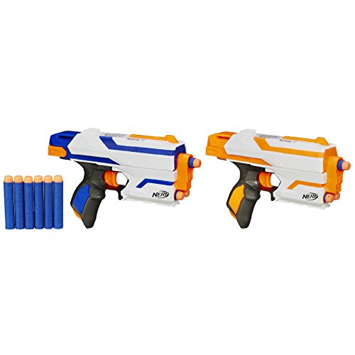 Nerf N-Strike Elite Sidestrike Blaster 2-Pack Nerf Guns with 12 Nerf Darts by Hasbro