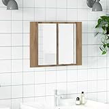 Matériau durable : la structure de l'armoire à miroir est fabriquée en bois d'ingénierie
