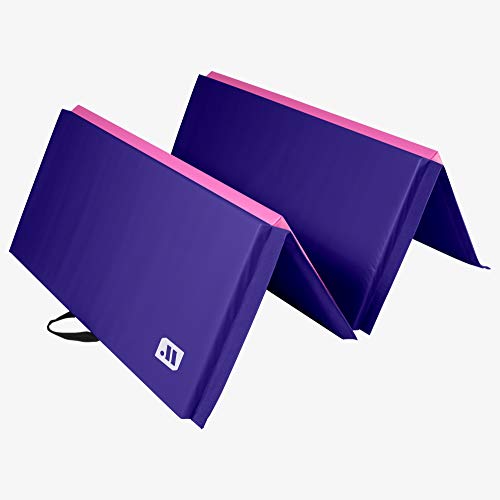 We Sell Mats - 4 Ft X 8 Ft X 2 In Personal Fitness & Exercise Mat For Home Workout - Lightweight And Folds For Carrying – All Purpose Home Gym Mat – Thick Mat For Yoga, Pilates, Stretches, And Floor Exercises #TOP3