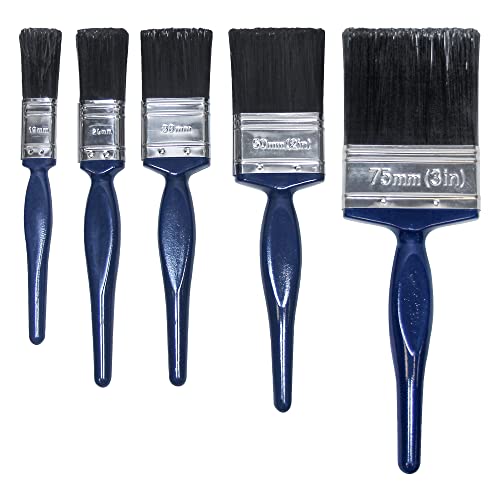 Image of Faithfull FAIPBUSET5 Utility Paint Brush 5 Piece Set 19 - 75mm