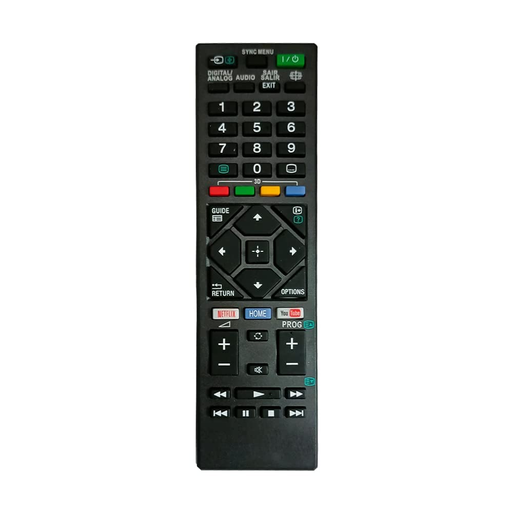 Suitable Sony Tv Remote Original Bravia for Smart Android Television Compatible for Any Model of LCD LED OLED UHD 4K Universal Sony Remote Control (B0CM9TB85M) Amazon Price History, Amazon Price Tracker