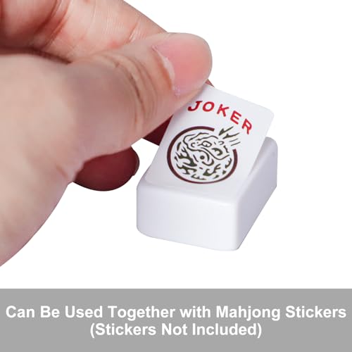 Set de 32 piezas en blanco para Mahjong estándar 1.2" miniatura 4