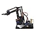 Walfront Robot Arm Kit SNAM1900 DIY Mechanical Claw Robot with sg90 Servo and Control Software for Robotics, US 100-240V