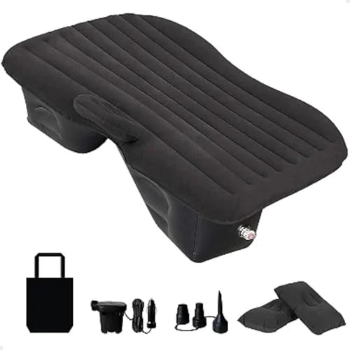 Colchão Inflável para Carro Lorben com Bomba de Ar Elétrica 12V Viagem Passeio