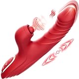 Vibrator Thrusting Dildo for Women - G Spot Vibrator Clitoral Stimulator Sex Toys Thrusting Vibrator