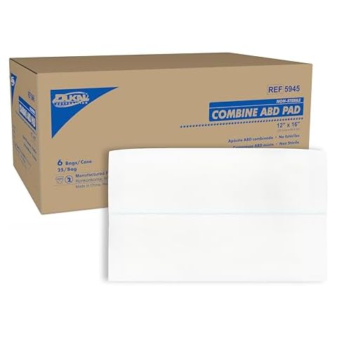 Dukal ABD Pad, Non-Sterile, 12" x 16" (Pack of 150) 5945 Cover