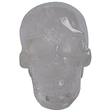 HJT HongJinTian Crystal Natural Clear Quartz Skull 3.70" l 1.77lbs ¡­