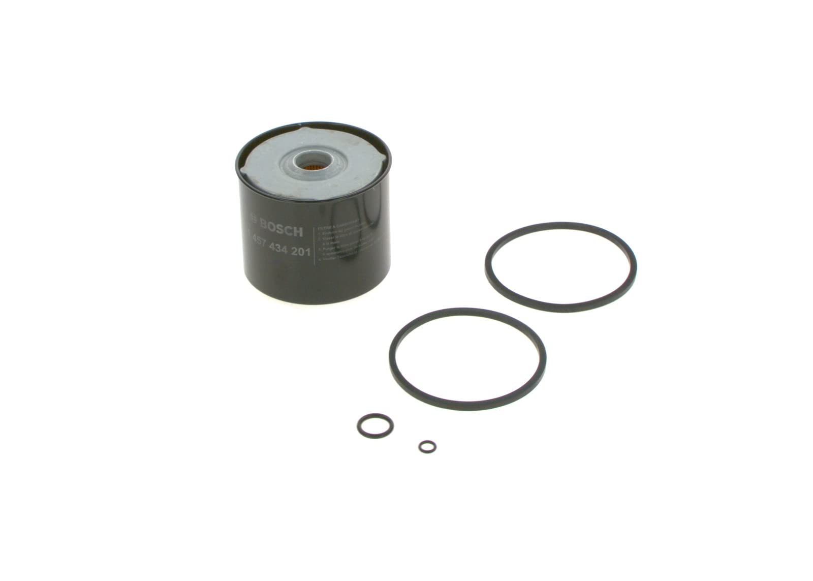 Bosch N4432 Filtre à Carburant Diesel - Sépare les Particules du Carburant - Protège le Système d'Injection (Lot de 4)