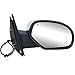 Passenger Chrome Power Folding Side Mirror Compatible with 2007-2014 Chevy Tahoe Suburban Silverado Avalanche/GMC Yukon Sierra Heated/with Puddle Light/Turn Signal Indicator Right Mirrors