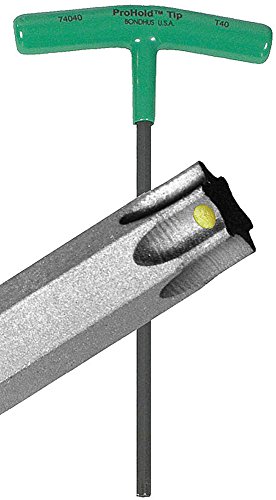 Bondhus 74050 T50 ProHold Star Tip Graduated Length T-Handle with ProGuard Finish, 8.4", 2-Piece