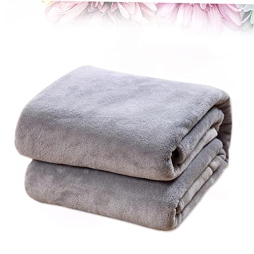 Manta de franela de vellón colorida ropa de cama sofá 5