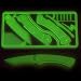 Klecker Knives TG-13 GID Klecker Trigger Knife Kit Glow-in-The-Dark, Glow in The Dark