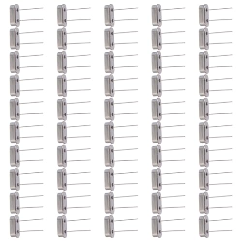 Image of 50 Pcs HC-49S Quartz Crystal Oscillators 16MHz Silver