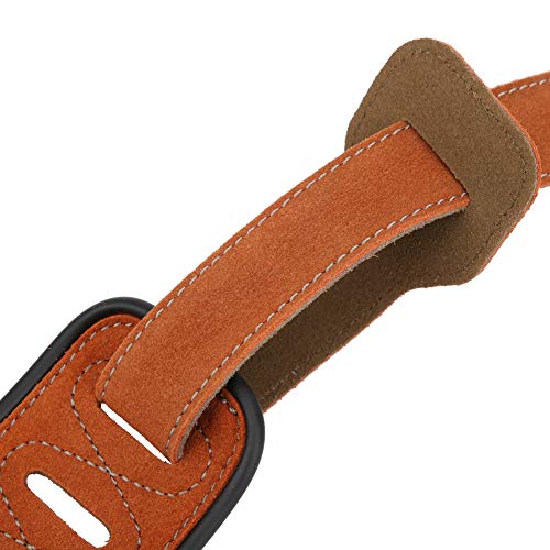 Sangle de guitare en cuir de vachette véritable pour guitare électrique/guitare acoustique/guitare western/basse… - Les Beatles, Paul McCartney, John Lennon, RIngo Starr, George Harrison Sangle de guitare en cuir de vachette véritable pour guitare électrique/guitare acoustique/guitare western/basse… – Image 6