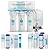 Geekpure 5-Stage Reverse Osmosis RO Drinking Water Filter System with Extra 7 Filters-75 GPD