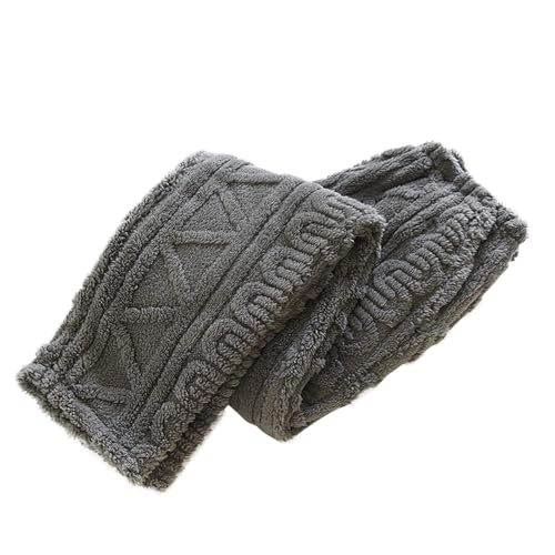 Womens Velvet Flannel Trousers Pants Loose Fit Thick Warm Thick Fuzzy Straight Leg Plain Long Leg Fall Winter Trousers Pants 2024 Clothing Fashion