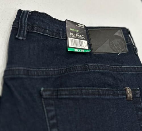 Buffalo David Bitton Repreve Adam Slim Stretch Jeans (US, Waist Inseam, 40, 32, Regular, Regular, Dark Blue)3