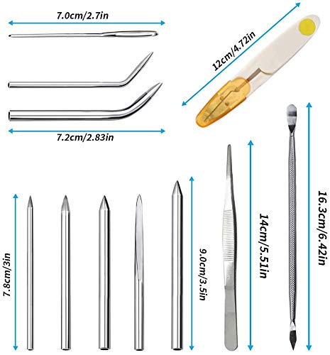 Set Paracord FID In Acciaio Inox - 8 Pezzi Per Lavorazione Cordame E Tessitura - Foto 5