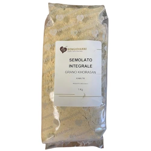 BONGIOVANNI FARINE E BONTA' NATURALI - Bongiovanni (Farine e bontà naturali) Semoule Complète de Blé Khorasan KAMUT® Bio 1kg