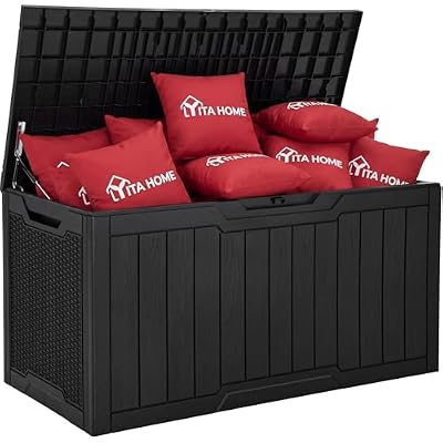YITAHOME 100 Gallon Large Outdoor Deck Box