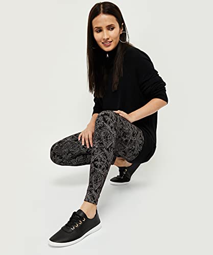 Image of Max Women's Printed Elasticated Tights