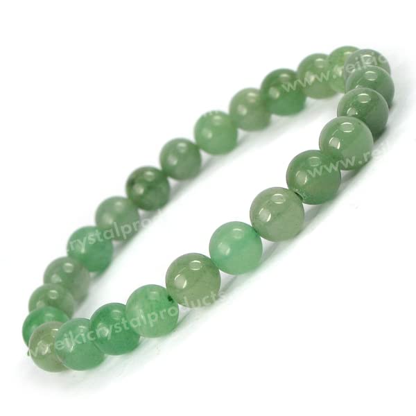 Reiki Crystal Products Natural Green Jade 8 mm Round Bead Bracelet for Unisex (B08JM37CMV) Amazon Price History, Amazon Price Tracker