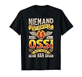 Ossi Geschenk für Männer & Frauen die in Altdeutsch Ostdeutschland sitzen. Osten, East Deutschland ist Dresden, Zwickau und Sachsen. NVA Ostdeutscher ist DDR Bürger.