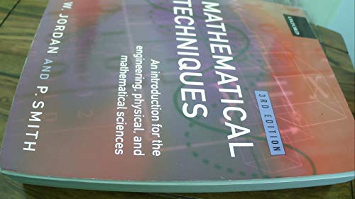 Mathematical Techniques