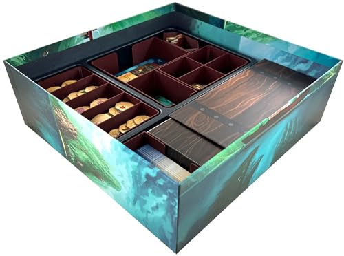 Image of Feldherr Organizer compatible with Sleeping Gods: Kickstarter Version (unsleeved cards) - core game box