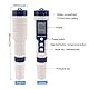 Fafeicy 5 in 1 Multifunktionales PH/Salzgehalt/Temp/TDS/EC-Messgerät Tragbarer digitaler Wasserqualitätsdetektor für Hydroponik