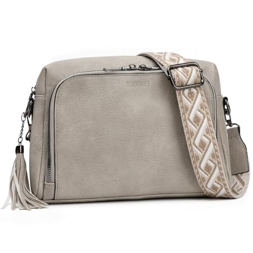 Image of Womens Crossbody Purses,Vegan Leather Medium Cross Body Purses Bag for women,Crossbody Messenger Bag Built in Wallet