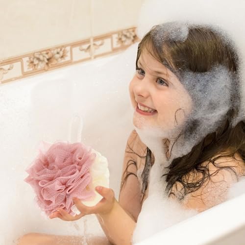 Bolas de Ducha de Malla en tu Baño para un Spa en Casa 6