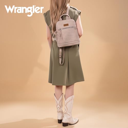 Image of Montana West Wrangler Backpack Purse for Women Mini Backpack Purse Cute Ladies Bookbag Travel Work Daypacks Bags WG186-9116KH