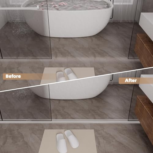 39” Clear Shower Threshold Water Dam Stopper for Dry and Wet Separation by KNEELISA - Used condition - Image 7