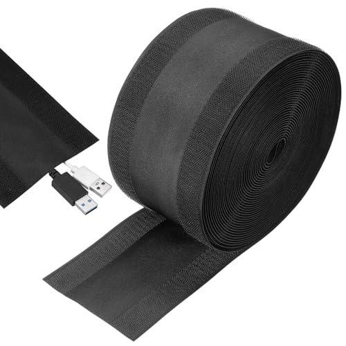 Housse de cordon de moquette bande de protection câbles noir