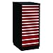 Value Brand, 2HFP6, Modular Drawer Cabinet, Eye Level, H61 1/2