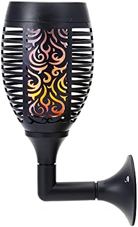 Taylor & Brown Solar Wall Lights, 51 LED Torch with Flickering Flame Waterproof Outdoor Solar Lamp for Garden, Landscape, Halloween Pathway, Patio, Balcony Deck Yard (1 Pack)
