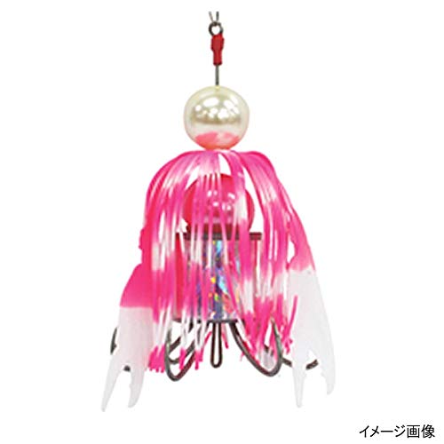 堤防タコジグ ラバだま カチカチ ステンレスフック HR221 30号 3(ホワイト)