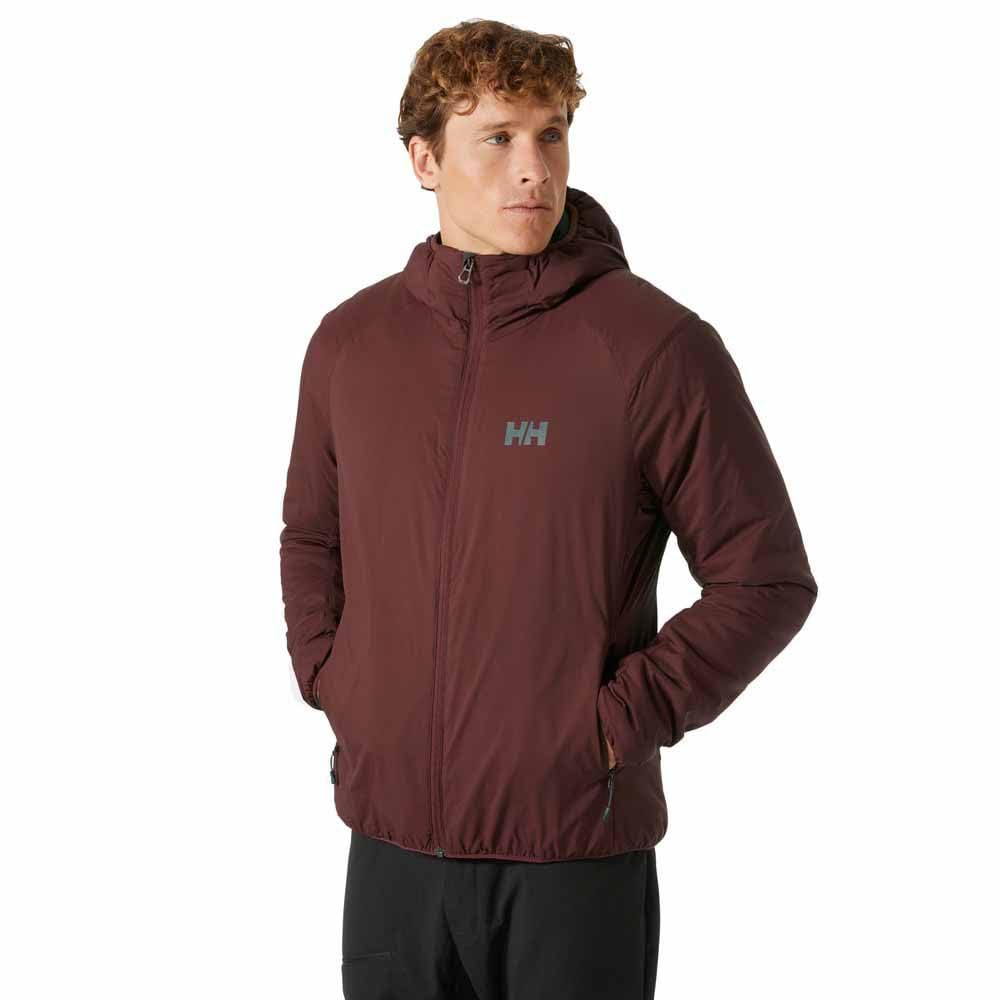 Helly Hansen Mens Verglas Hooded Insulator, Hickory, S