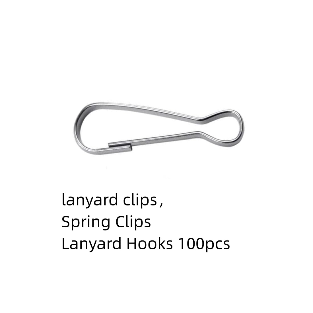 Amazon.com: QLXHBOT Stainless Steel Lanyard Snap Spring Hooks